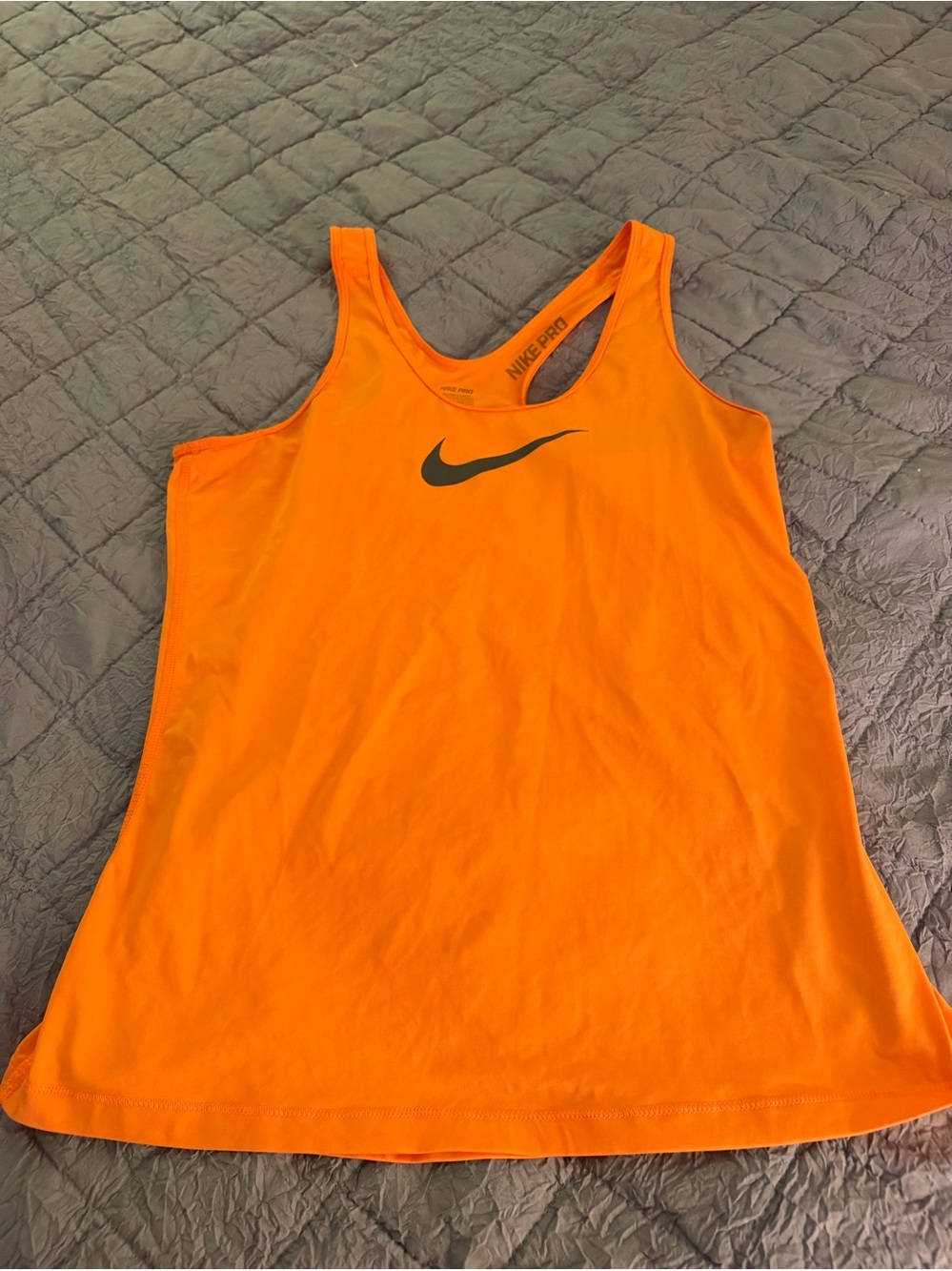 Nike Pro Orange Dri-Fit Tank Top.  Women’s size large